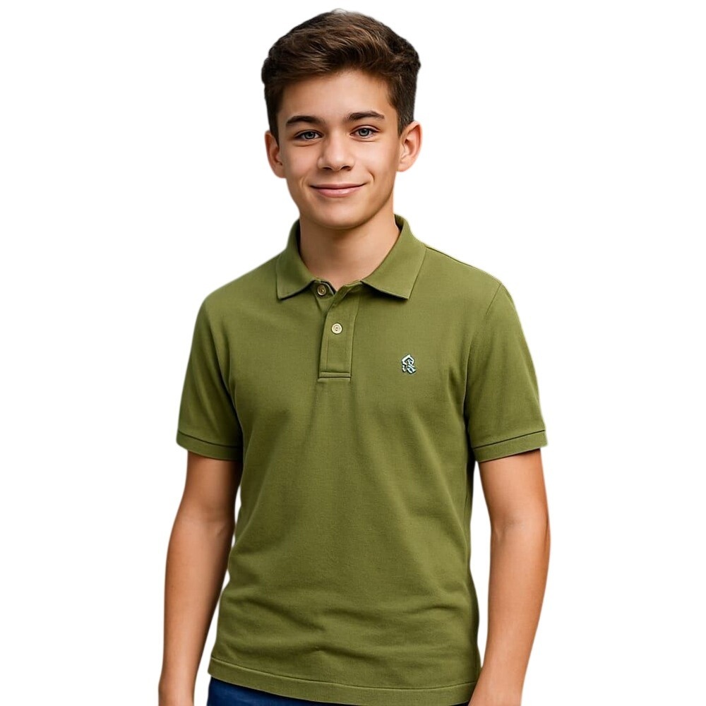 United Colors of Benetton Polo Junior Organic Cotton‎ Green Unisex 10